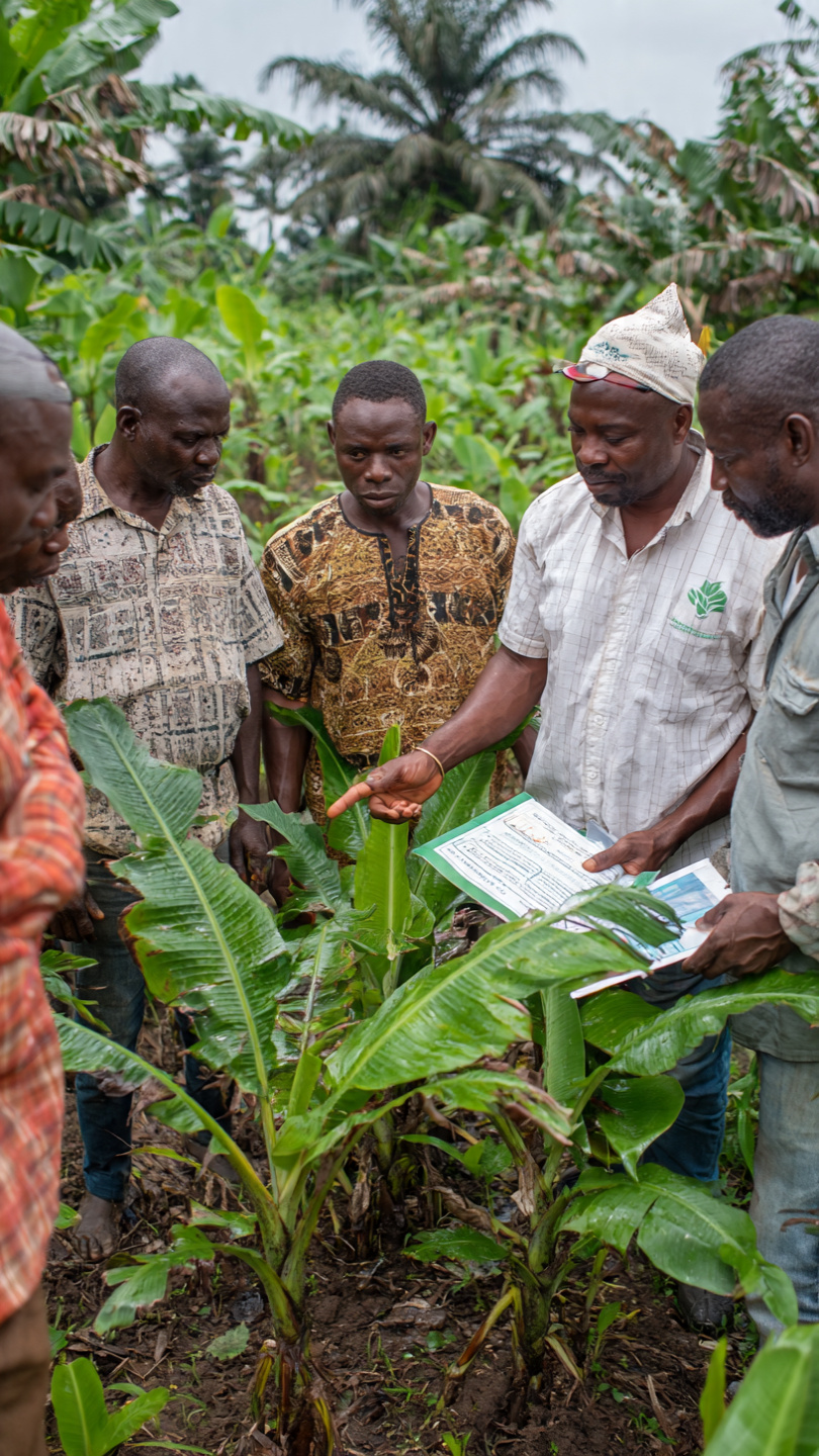 CHAPTER ONE: INTRODUCTION 1.1 Background of Study Plantain (Musa paradisiaca) is a staple food crop of significant economic and nutritional importance in Nigeria, particularly in the southern and central regions where it is widely cultivated and consumed (FAO, 2022). Plantain is a member of the Musaceae family (banana and plantain) and is a perennial herbaceous plant that produces starchy fruits that are typically cooked before consumption (Robinson, 2019). Nigeria is one of the largest producers of plantain in the world, with an estimated annual production of over 3 million metric tons, second only to Cameroon and Ghana in Africa (FAO, 2022). The major plantain-producing states in Nigeria include Akwa Ibom, Cross River, Delta, Edo, Ondo, Ogun, Osun, Ekiti, Rivers, Imo, Abia, Enugu, Anambra, Ebonyi, Benue, Kogi, and Taraba (NBS, 2022). The importance of plantain in Nigeria cannot be overstated (Federal Ministry of Agriculture and Rural Development, 2021). Plantain contributes to: food security (staple food for millions of Nigerians, particularly in the South-East, South-South, and South-West); nutrition (rich in carbohydrates, potassium, magnesium, vitamins A, B6, and C, and dietary fibre); income generation (sale of fresh plantain, dried plantain chips, plantain flour, plantain fufu); employment (production, processing, marketing); and export potential (dried plantain chips, plantain flour) (Okafor & Nwosu, 2020). A small plot of plantain (0.1-0.5 hectares) can generate substantial income for a smallholder family, with plantain bunches sold weekly or monthly providing a steady cash flow (Eze & Nweze, 2019). The production of plantain involves several agronomic practices that significantly affect yield and quality (Robinson, 2019). Land preparation: Clearing, ploughing, harrowing (manual or mechanized). Planting: Suckers (vegetative propagules) planted at spacing of 2m × 2m or 3m × 3m (1,111-2,500 plants/ha). Fertilizer application: Organic manure (poultry, cow dung) or inorganic fertilizer (NPK 15-15-15). Weeding: Manual (hoe) or chemical (herbicides). Pest and disease control: Nematodes, banana weevils, black Sigatoka leaf spot, Panama disease. Harvesting: 9-18 months after planting, depending on variety and management. Marketing: Fresh bunches sold to local markets, wholesalers, or processors. Despite the potential for high productivity and profitability, plantain production in Nigeria faces numerous challenges (Adebayo & Ogunyemi, 2020). Low adoption of improved practices: Many farmers use traditional methods (no fertilizer, no pest control, poor spacing) resulting in low yields (5-10 tons/ha vs. potential 20-30 tons/ha). Poor suckers: Use of low-quality suckers (diseased, small, from old fields) leads to poor establishment and low yields. Pest and disease pressure: Nematodes, banana weevils, and black Sigatoka can reduce yields by 30-70%. Soil fertility decline: Continuous cultivation without adequate fertilizer leads to declining yields. Post-harvest losses: Plantain ripens quickly after harvest; losses can be 20-40% without proper handling and storage. Lack of extension education: Many plantain farmers have never received training from agricultural extension workers on improved plantain production practices (Okafor & Ugwu, 2021). The farmer-to-extension agent ratio in Nigeria is estimated at >3,000:1, far above the recommended 400:1 (FMARD, 2021). Most extension contacts are with crop farmers (cassava, maize, yam, rice) rather than plantain farmers. The agricultural extension worker (extension agent) is a professional who serves as a bridge between research institutions and farmers, disseminating improved agricultural technologies, providing training and advisory services, and facilitating farmer learning and adoption (Akinbile & Ogunlade, 2020). Extension workers are employed by Agricultural Development Programmes (ADPs), state ministries of agriculture, research institutes, universities, NGOs, and private companies. The roles of extension workers in plantain production include: training farmers on improved production practices (spacing, fertilization, pest/disease control, harvesting, post-harvest handling); demonstration (demonstration plots, field days); farm visits (individual farmer advisory visits); group meetings (farmer cooperatives, discussion groups); technology transfer (dissemination of research findings); and feedback to researchers (farmers' problems and needs). The extension education process involves several key elements (Akinbile & Ogunlade, 2020): Needs assessment: Identify farmers' knowledge gaps and training needs. Programme planning: Design extension programmes and materials. Implementation: Deliver training (lectures, demonstrations, field days, farm visits). Evaluation: Assess learning outcomes, adoption rates, and impact on productivity. Feedback: Report findings to researchers and policymakers. The effectiveness of agricultural extension workers in educating farmers is influenced by several factors (Eze & Nweze, 2019): Extension agent characteristics: Age, education, experience, training, motivation, communication skills, technical knowledge. Farmer characteristics: Age, education, farm size, experience, membership in cooperatives, access to credit. Institutional factors: Ratio of extension agents to farmers, availability of transport (motorcycles, vehicles), availability of training materials, supervision, salary and incentives, budget. Environmental factors: Road infrastructure, communication networks, security. Extension methods used in plantain production education: Method Description Advantages Limitations Farm visits Agent visits individual farmer's farm Personalized, practical Time-consuming, limited reach Group meetings Farmers gather at central location (village square, cooperative hall) Economical (reach many farmers at once), peer learning Less personalized Demonstration plots Agent establishes plot showing improved practices (e.g., proper spacing, fertilization) Visual learning, farmers see results before adopting Requires land, materials, time Field days Organized event where farmers visit demonstration plot, see results, discuss High impact, social learning, many farmers reached Requires planning, resources Training workshops Structured training sessions (classroom or field) Systematic coverage of topics Requires venue, materials, per diems Mass media Radio, television, mobile phones, WhatsApp Wide reach, low cost per farmer No interaction, limited feedback Farmer-to-farmer extension Trained farmers (contact farmers) train other farmers Low cost, sustainable, culturally appropriate Quality varies, limited monitoring Plantain production practices that extension workers educate farmers on (Robinson, 2019): Practice Description Impact on Yield Land preparation Clearing, ploughing, harrowing Higher establishment rate Sucker selection Use of healthy, disease-free, medium-sized suckers from high-yielding fields Higher survival, faster growth Sucker treatment Hot water treatment (55°C for 10 minutes) to kill nematodes and weevil eggs Reduced pest damage, higher yield Spacing 3m × 3m (1,111 plants/ha) or 2.5m × 2.5m (1,600 plants/ha) Optimal plant population, higher yield Fertilizer application NPK 15-15-15 (200-400 g/plant) + organic manure Higher bunch weight, faster growth Mulching Apply organic mulch (dry grass, leaves) around plants Moisture conservation, weed suppression Desuckering Remove excess suckers, leaving 2-3 per plant (mother + 1-2 daughters) Focuses energy on fruit production Pest control Nematode control (nematicides), weevil control (pheromone traps, insecticides) Reduced damage, higher yield Disease control Black Sigatoka (fungicide spray, resistant varieties), Panama disease (avoid infected fields) Reduced leaf loss, higher yield Propping Support bunches with wooden props to prevent snapping Reduced post-harvest losses Harvesting Cut bunch when fruit angle changes from angular to rounded Optimal maturity, better quality Post-harvest handling Clean, sort, store in cool, ventilated area; use plantain shade Reduced losses, higher prices From a theoretical perspective, this study is supported by three theories: Diffusion of Innovations Theory (Rogers, 2003), which explains how new agricultural technologies (improved plantain production practices) spread through social systems (farm communities) and the role of change agents (extension workers) in facilitating adoption; Andragogy (Adult Learning Theory) (Knowles, 1984), which provides principles for effectively educating adult farmers (self-directed, experiential, relevant, problem-centred); and Technology Transfer Theory, which describes the process of moving research findings from scientists to farmers through extension agents, demonstration, and training. In summary, agricultural extension workers play a critical role in educating farmers on improved plantain production practices, but there is limited empirical data on the effectiveness of extension workers in plantain production education. Information is needed on: extension methods used, topics covered, farmer adoption rates, constraints to extension delivery, and impact of extension on plantain productivity and income. This study aims to assess the role of agricultural extension workers in educating farmers in plantain production in selected local government areas. References for Section 1.1 Adebayo, A. A., & Ogunyemi, B. O. (2020). Challenges facing plantain production in South-West Nigeria. Nigerian Journal of Agricultural Extension, 14(2), 45-67. Akinbile, L. A., & Ogunlade, I. (2020). Agricultural extension principles and practice. University Press. Eze, O. C., & Nweze, C. (2019). Extension services and plantain productivity in Enugu State. South-East Journal of Agricultural Extension, 7(1), 34-52. FAO (Food and Agriculture Organization). (2022). FAOSTAT database: Plantain production. FAO. Federal Ministry of Agriculture and Rural Development (FMARD). (2021). Agricultural sector report 2020. FMARD. Knowles, M. S. (1984). Andragogy in action: Applying modern principles of adult learning. Jossey-Bass. NBS (National Bureau of Statistics). (2022). Agricultural survey report 2021. NBS. Okafor, C. A., & Nwosu, I. E. (2020). Economic importance of plantain in Edo State. Benin Journal of Agricultural Economics, 8(1), 23-41. Okafor, C. A., & Ugwu, J. I. (2021). Extension needs of plantain farmers in Anambra State. South-East Journal of Agricultural Finance, 6(2), 45-63. Robinson, J. C. (2019). Bananas and plantains (3rd ed.). CAB International. Rogers, E. M. (2003). Diffusion of innovations (5th ed.). Free Press. 1.2 Statement of Problems Despite the economic and nutritional importance of plantain in Nigeria, productivity remains low (5-10 tons/ha) relative to potential (20-30 tons/ha). Low adoption of improved production practices (proper spacing, fertilizer application, pest/disease control, sucker selection) is a major cause of low productivity. Agricultural extension workers are responsible for educating farmers on improved practices, but the farmer-to-extension agent ratio is very high (>3,000:1), limiting the reach and effectiveness of extension services. Many plantain farmers report never receiving any extension visit or training. Even where extension services exist, the quality of extension education may be poor (inadequate training materials, lack of demonstration plots, limited follow-up). There is limited empirical data on the specific role of extension workers in plantain production: what topics they cover, what methods they use, how many farmers they reach, what adoption rates are, and what constraints they face. The problem this study addresses is the need to assess the role of agricultural extension workers in educating farmers in plantain production, identifying the extension methods used, topics covered, farmer adoption rates, constraints to extension delivery, and recommendations for improving extension effectiveness. 1.3 Aim of the Study The specific aim of this research work is to assess the role of agricultural extension workers in educating farmers in plantain production in selected local government areas, with a view to identifying the extension methods used, topics covered, farmer adoption rates of improved practices, constraints to extension delivery, and recommendations for improving extension effectiveness. 1.4 Objectives of the Study To identify the socioeconomic characteristics (age, gender, education, farming experience, farm size, cooperative membership) of plantain farmers in the study area. To identify the extension methods (farm visits, group meetings, demonstrations, field days, training workshops, mass media) used by extension workers to educate plantain farmers. To identify the plantain production practices (land preparation, sucker selection, spacing, fertilization, pest/disease control, harvesting) that extension workers educate farmers on. To assess the level of adoption of improved plantain production practices by farmers who have received extension education compared to those who have not. To identify the constraints facing extension workers in delivering plantain production education (ratio of farmers to agents, transport, materials, funding, supervision, farmer attitudes). 1.5 Research Questions What are the socioeconomic characteristics (age, gender, education, farming experience, farm size, cooperative membership) of plantain farmers in the study area? What extension methods (farm visits, group meetings, demonstrations, field days, training workshops, mass media) do extension workers use to educate plantain farmers? What plantain production practices (land preparation, sucker selection, spacing, fertilization, pest/disease control, harvesting) do extension workers educate farmers on? What is the level of adoption of improved plantain production practices by farmers who have received extension education compared to those who have not? What are the constraints facing extension workers in delivering plantain production education (ratio of farmers to agents, transport, materials, funding, supervision, farmer attitudes)? 1.6 Research Hypotheses Hypothesis One H₀ (Null): There is no significant difference in adoption of improved plantain production practices between farmers who have received extension education and farmers who have not. H₁ (Alternative): There is a significant difference in adoption of improved plantain production practices between farmers who have received extension education and farmers who have not. Hypothesis Two H₀ (Null): There is no significant relationship between extension methods used (farm visits, demonstrations, field days, etc.) and farmer adoption of improved plantain production practices. H₁ (Alternative): There is a significant relationship between extension methods used and farmer adoption of improved practices. Hypothesis Three H₀ (Null): There is no significant relationship between farmer socioeconomic characteristics (age, education, farm size, cooperative membership) and adoption of improved plantain production practices. H₁ (Alternative): There is a significant relationship between farmer socioeconomic characteristics and adoption of improved practices. Hypothesis Four H₀ (Null): There are no significant constraints (ratio of farmers to agents, transport, materials, funding, supervision, farmer attitudes) facing extension workers in delivering plantain production education. H₁ (Alternative): There are significant constraints facing extension workers in delivering plantain production education. Hypothesis Five H₀ (Null): There is no significant difference in plantain yield and income between farmers who have received extension education and farmers who have not. H₁ (Alternative): There is a significant difference in plantain yield and income between farmers who have received extension education and farmers who have not. 1.7 Justification of the Study This study is justified on several grounds. First, plantain is an important staple and cash crop in Nigeria, but productivity is low. Improving productivity requires adoption of improved practices, which depends on effective extension education. Second, there is limited empirical data on the specific role of extension workers in plantain production: what they do, what methods they use, what topics they cover, and how effective they are. Third, understanding adoption rates of improved practices (with vs. without extension) is essential for evaluating extension effectiveness. Fourth, identifying constraints to extension delivery (transport, materials, funding, ratio) will inform policy on extension funding and staffing. Fifth, the findings will inform extension policy (Agricultural Development Programmes, State Ministries of Agriculture) and farmer training programmes. 1.8 Significance of the Study The findings of this research will be significant to several stakeholders. To plantain farmers, the study will provide information on which extension methods and practices are most effective, enabling farmers to demand better extension services. To agricultural extension workers, the findings will identify gaps in their training and resources, enabling advocacy for improved support. To Agricultural Development Programmes (ADPs) and State Ministries of Agriculture, the study will provide evidence on extension effectiveness, adoption rates, and constraints, informing extension policy, training priorities, and resource allocation. To research institutes (National Horticultural Research Institute, National Root Crops Research Institute) , the findings will identify gaps in extension coverage and farmer knowledge, informing research-extension linkage. To development partners (World Bank, FAO, IFAD) , the findings will inform project design for extension capacity building. To academic researchers, the study will contribute empirical data on agricultural extension and adoption, testing and extending diffusion of innovations theory, andragogy, and technology transfer theory. 1.9 Scope of the Study The scope of this study is delimited to the role of agricultural extension workers in educating farmers in plantain production in selected local government areas. The study focuses on plantain farmers (not other crops) who cultivate plantain as a sole crop or intercropped with other crops. The study examines extension methods used (farm visits, group meetings, demonstrations, field days, training workshops, mass media). The study examines plantain production practices: land preparation, sucker selection, sucker treatment, spacing, fertilizer application, mulching, desuckering, pest control (nematodes, weevils), disease control (black Sigatoka, Panama), propping, harvesting, and post-harvest handling. The study measures adoption (percentage of farmers using each practice). The study examines extension constraints: ratio of extension agents to farmers, transport availability, extension materials, funding, supervision, farmer attitudes. The study includes primary data collection (farmer surveys, extension worker surveys, key informant interviews). The study covers selected LGAs (specific state(s) to be specified). The study does not extend to other crops (cassava, maize, yam, cocoyam, vegetables), to livestock extension, to fisheries extension, or to processing and marketing of plantain beyond farm-level practices. 1.10 Definition of Terms Agricultural Extension Worker (Extension Agent): A professional employed by Agricultural Development Programme (ADP), state ministry of agriculture, research institute, university, NGO, or private company, responsible for disseminating improved agricultural technologies, providing training and advisory services to farmers, and facilitating farmer learning and adoption. Extension Education: The process of teaching farmers new agricultural knowledge, skills, and practices through training, demonstrations, farm visits, group meetings, field days, and mass media, with the goal of improving productivity, profitability, and sustainability. Plantain (Musa paradisiaca): A perennial herbaceous plant of the Musaceae family, producing starchy fruits that are cooked before consumption. Plantain is a staple food crop in southern and central Nigeria, rich in carbohydrates, potassium, magnesium, and vitamins. Sucker: The vegetative propagule (planting material) of plantain, which grows from the base of the mother plant. Healthy, disease-free suckers of medium size (1-2 kg) produce the best yields. Sucker Treatment: The practice of treating suckers with hot water (55°C for 10 minutes) or dipping in a nematicide/insecticide solution to kill nematodes and banana weevil eggs before planting. Spacing (Plantain): The distance between plantain plants. Recommended spacing is 3m × 3m (1,111 plants/ha) for optimal growth and yield. Closer spacing increases competition for light, water, and nutrients. Desuckering: The practice of removing excess suckers from a plantain mat, leaving only 2-3 suckers (mother plant + 1-2 daughter suckers) to concentrate energy on fruit production rather than vegetative growth. Propping: The practice of supporting heavy plantain bunches with wooden props (bamboo, hardwood) to prevent the plant from snapping (breaking) under the weight of the bunch, which causes loss of the entire bunch. Black Sigatoka: A fungal disease (Mycosphaerella fijiensis) of plantain and banana, causing leaf spots, leaf death, reduced photosynthesis, and reduced bunch weight. Controlled by fungicide sprays and resistant varieties. Banana Weevil (Corn Weevil): A pest (Cosmopolites sordidus) of plantain and banana; larvae bore into the corm (underground stem), damaging the plant and reducing yield. Controlled by clean suckers, traps, and insecticides. Nematodes: Microscopic roundworms (e.g., Radopholus similis, Pratylenchus goodeyi) that infect plantain roots and corms, causing root rot, poor anchorage, and reduced yield. Controlled by clean suckers, hot water treatment, nematicides. Panama Disease (Fusarium Wilt): A fungal disease (Fusarium oxysporum f. sp. cubense) of plantain and banana, causing yellowing, wilting, and death of plants. Controlled by resistant varieties (e.g., FHIA hybrids) and avoiding infected fields. Adoption (Agricultural Technology): The decision by a farmer to use an improved agricultural practice (e.g., fertilizer, proper spacing, pest control) on a regular basis, following exposure to the practice through extension, mass media, or other farmers. Diffusion of Innovations Theory: A theory explaining how new ideas and technologies spread through social systems over time; adoption follows an S-curve (innovators → early adopters → early majority → late majority → laggards). Extension workers are "change agents" who facilitate diffusion. Andragogy (Adult Learning Theory): A theory of adult learning emphasizing that adults are self-directed, have accumulated life experiences as learning resources, are motivated by relevance and practicality, prefer problem-centred learning, and need to know why they are learning something. Technology Transfer: The process of moving agricultural research findings from scientists (research institutes, universities) to farmers through extension workers, using methods such as demonstration, training, publications, and mass media.
