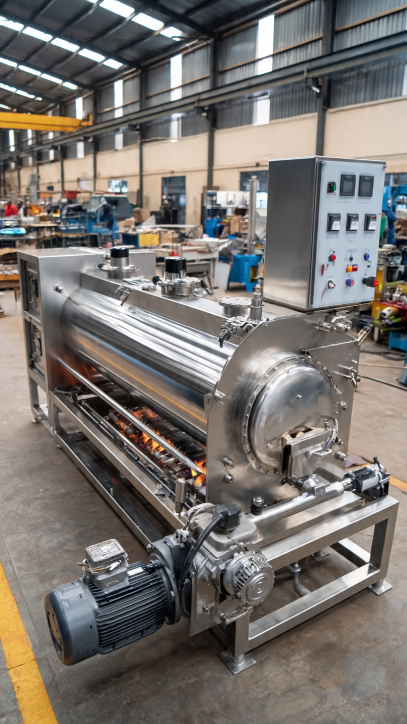 DESIGN AND CONSTRUCTION OF GARI FRYING MACHINE