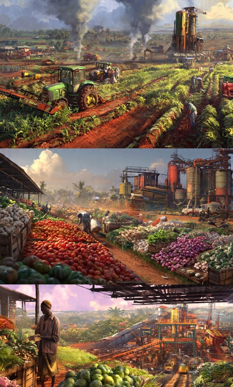 THE IMPACT OF AGRICULTURAL OUTPUT ON THE NIGERIAN ECONOMY