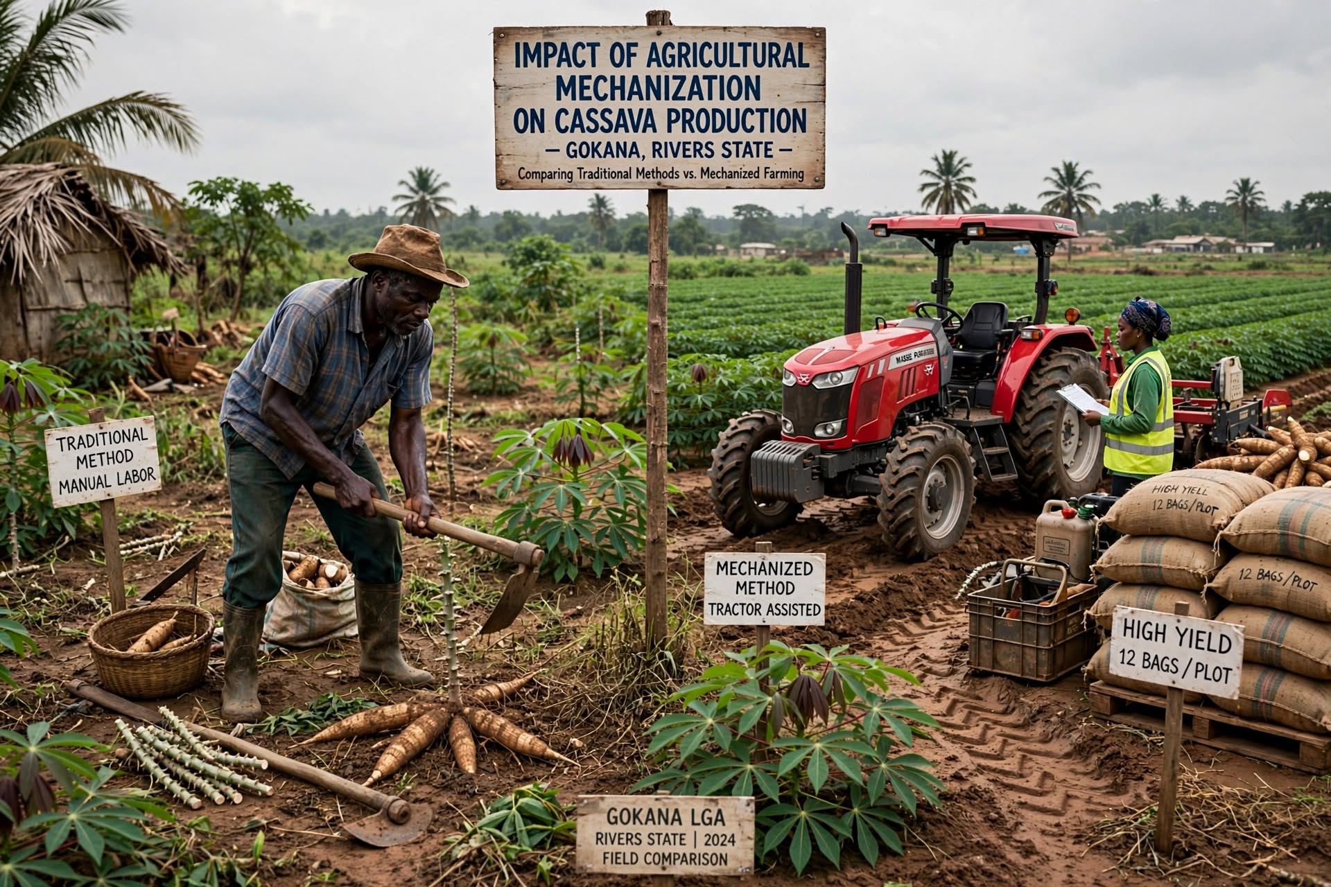 IMPACT OF AGRICULTURAL MECHANIZATION ON CASSAVA PRODUCTION IN GOKANA RIVERS STATE