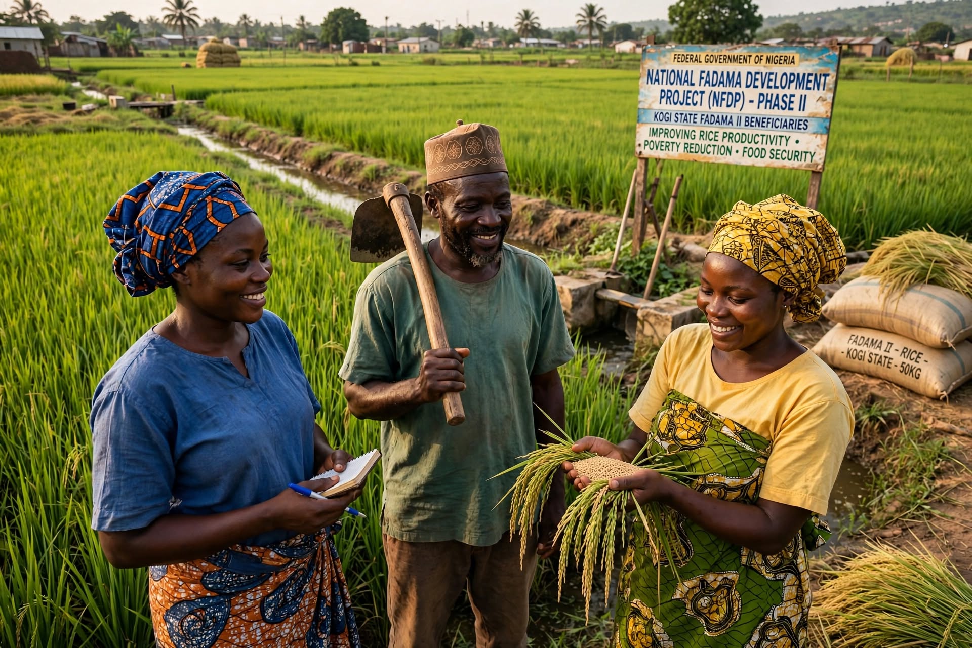 IMPACT OF THE NATIONAL FADAMA DEVELOPMENT PROJECT PHASE (II) ON POVERTY REDUCTION AND FOOD SECURITY AMONG RICE FARMER BENEFICIARIES IN KOGI STATE, NIGERIA