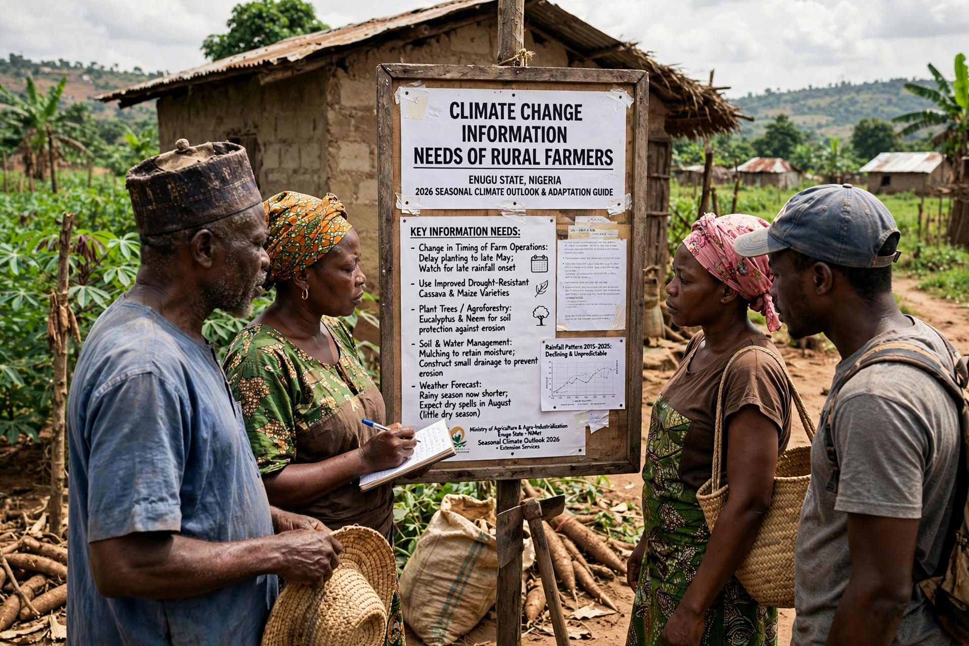 CLIMATE CHANGE INFORMATION NEEDS OF RURAL FARMERS IN ENUGU STATE, NIGERIA